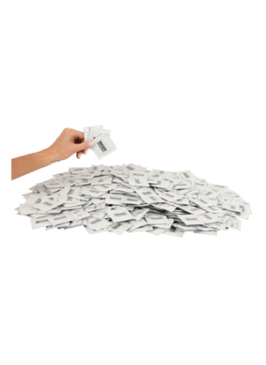 Lot de 1000 préservatifs latex lubrifiés 53 mm - R416487